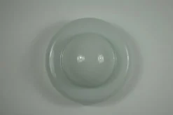 New Pamono Italian Opaline Glass Flush Mount, 1970s