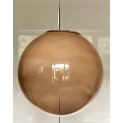 New Pamono Italian Pendant in Vanished Fume Murano Glass by Simoeng
