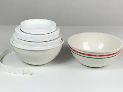 Pamono Italian Picnic Set by Carlo Viglino for Guzzini, 1960s, Set of 28><noscript><img width=