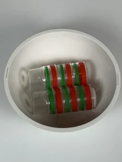 Pamono Italian Picnic Set by Carlo Viglino for Guzzini, 1960s, Set of 28><noscript><img width=