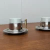 Pamono Italian Postmodern Kontessa Series Espresso Cups from Vev Vigano, 1980s, Set of 2> Coffee & Tea Service
