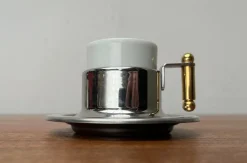 Pamono Italian Postmodern Kontessa Series Espresso Cups from Vev Vigano, 1980s, Set of 2><noscript><img width=