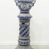 Pamono Italian Pot and Column Stand, 1890s> Pedestals And Columns
