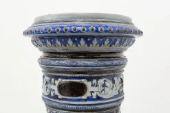 Pamono Italian Pot and Column Stand, 1890s><noscript><img width=