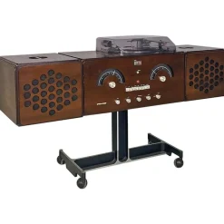 Pamono Italian Radiophonograph Rr126 and Record Player attributed to Castiglioni for Brionvega, 1960s> Electronics