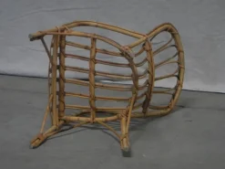 Outlet Pamono Italian Rattan Children's Chair, 1970s