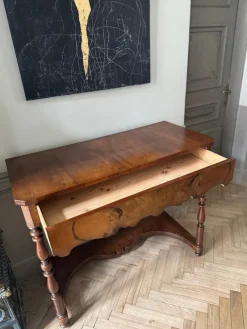 Clearance Pamono Italian Rustic Scalloped Console Table