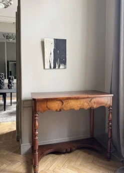 Clearance Pamono Italian Rustic Scalloped Console Table
