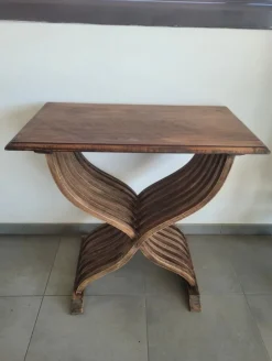 Pamono Italian Savonarola Entrance Console, 1890s> Console Tables
