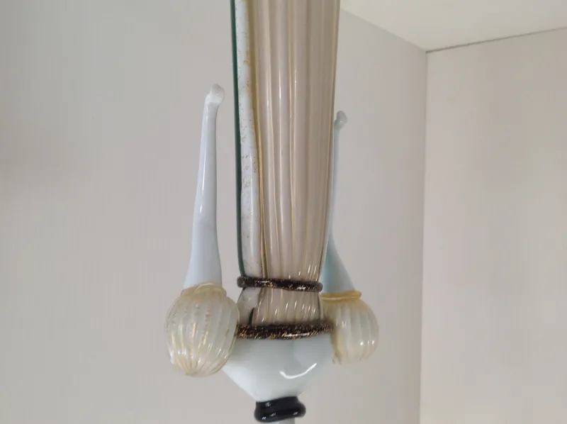 New Pamono Italian Sculpture in Glass, 1970s