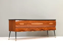 Clearance Pamono Italian Sideboard in Walnut by Vittorio Dassi, 1950s