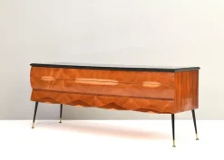 Clearance Pamono Italian Sideboard in Walnut by Vittorio Dassi, 1950s