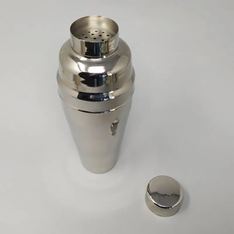 Pamono Italian Stainless Steel Cocktail Shaker, 1960s