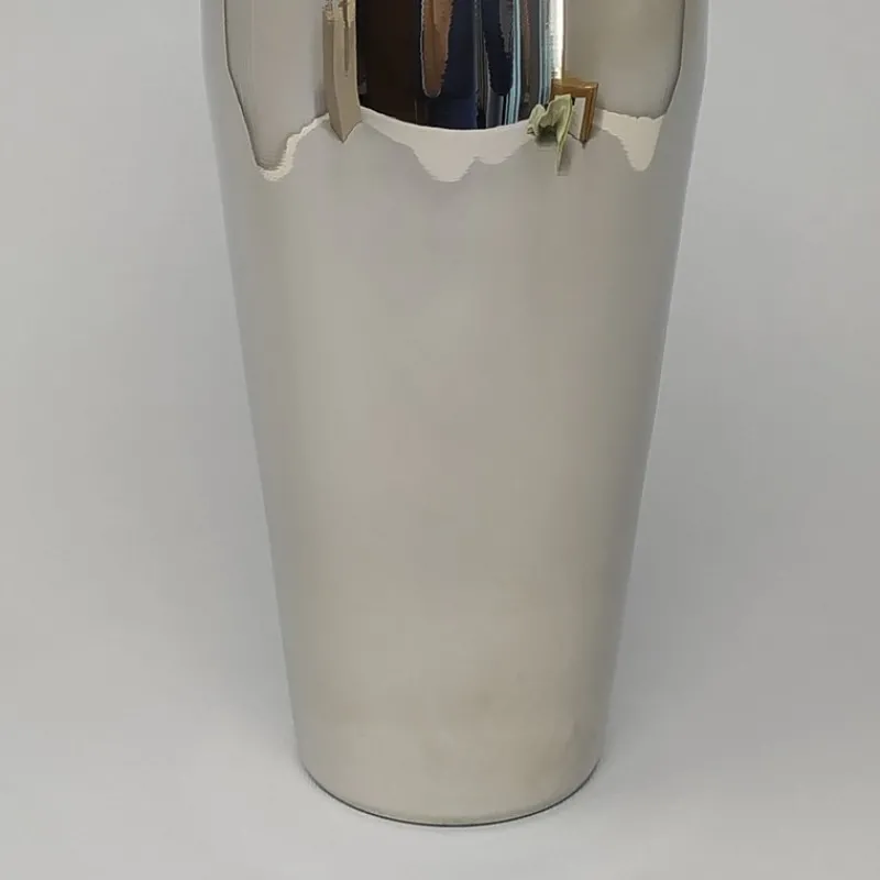 Pamono Italian Stainless Steel Cocktail Shaker, 1960s