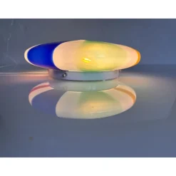 Pamono Italian Swirls Murano Glass Wall Sconce by Simoeng><noscript><img width=