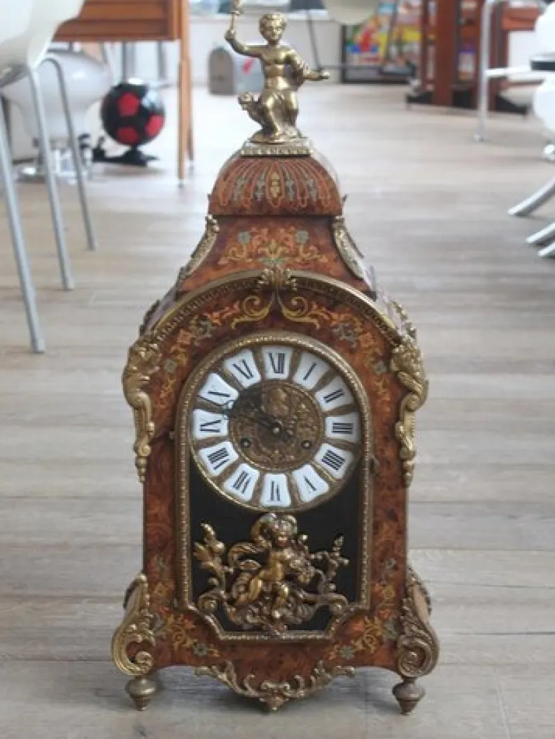 Pamono Italian Table Clock, 1950> Clocks