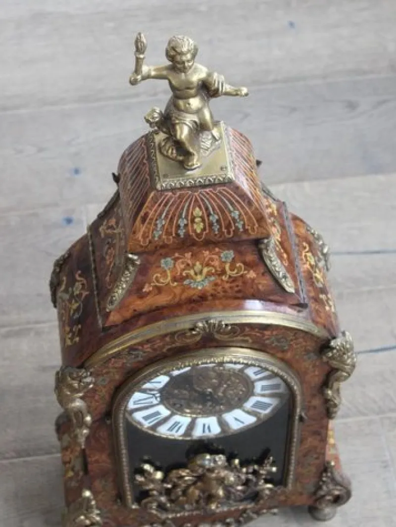 Pamono Italian Table Clock, 1950> Clocks