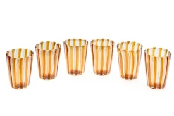 Online Pamono Italian Tequila Glasses by Maestro Ballarin for Ribes Studio, 2004, Set of 6