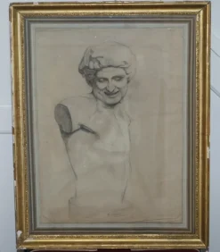 Pamono Italian 19th Century Sketches by F Mazzoli, Set of 4> Classical