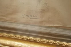 Pamono Italian 19th Century Sketches by F Mazzoli, Set of 4><noscript><img width=