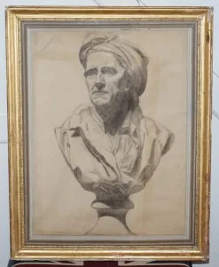 Pamono Italian 19th Century Sketches by F Mazzoli, Set of 4><noscript><img width=