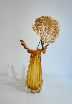 Pamono Italian Vases by Mariana Iskra for Ribes the Art of Glass, Set of 2><noscript><img width=