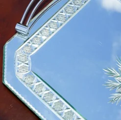 Pamono Italian Venetian Etched Glass Tray from Asprey & Co><noscript><img width=