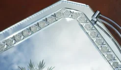 Pamono Italian Venetian Etched Glass Tray from Asprey & Co><noscript><img width=