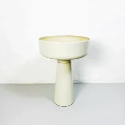 Best Pamono Italian White Porcelain Floor Planter by Angelo Mangiarotti for Brambilla, 1965