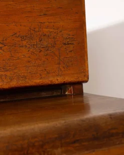 New Pamono Italian Wood Bench, 1940s