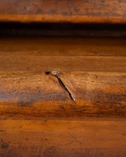 New Pamono Italian Wood Bench, 1940s