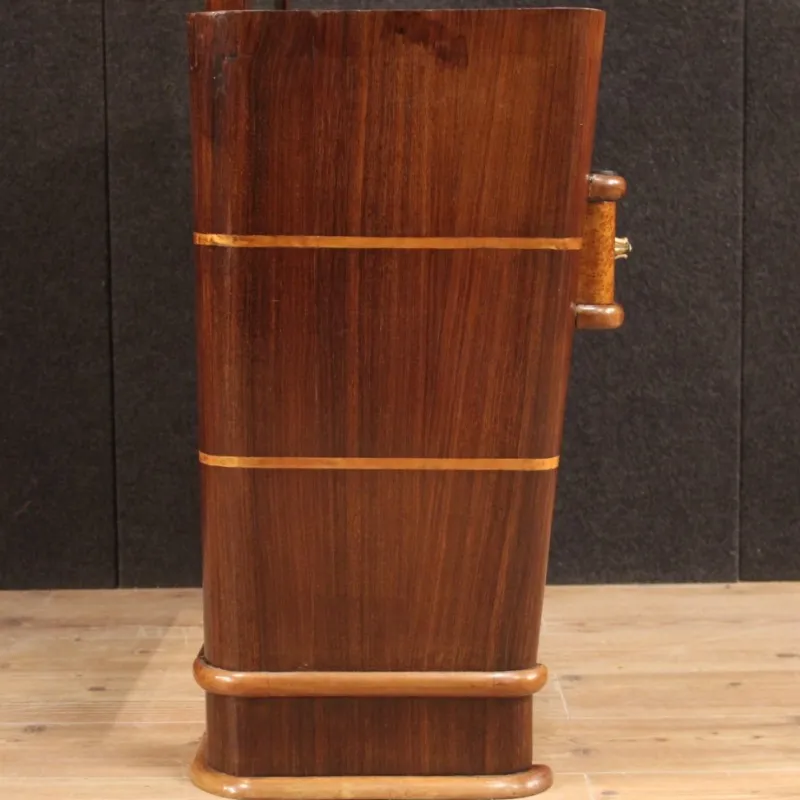 Online Pamono Italian Wood Cheval Mirror, 1970s