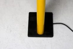 Pamono Italian Yellow Floor Lamp by Gianfranco Frattini, 1970s><noscript><img width=