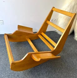 Pamono Italian Yeti Rocking Chair by Mario Scheichenbauer for Elam, 1970s><noscript><img width=