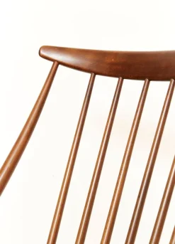 New Pamono IW3 Rocking Chair by Illum Wikkelsø for Niels Eilersen, 1960s