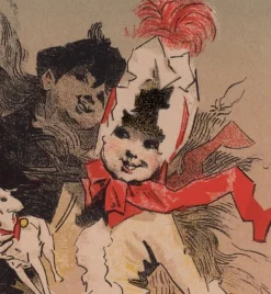 Clearance Pamono J. Chéret, Aux Buttes Chaumont from Les Maîtres de L'Affiche, 1898, Original Lithograph