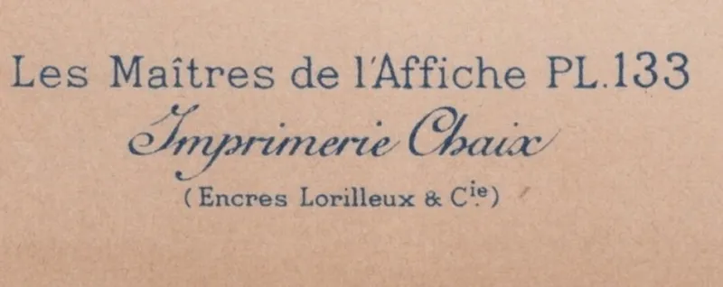 Hot Pamono J. Chéret, Olympia from Les Maîtres de L'Affiche, 1898, Original Lithograph