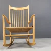 Online Pamono J16 Rocking Chair by Hans Wegner for FDB Mobler, 1960s