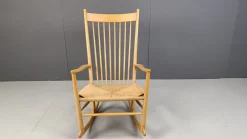 Online Pamono J16 Rocking Chair by Hans Wegner for FDB Mobler, 1960s