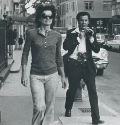 Best Pamono Jackie Kennedy Onassis, Black and White Photograph, 1960s