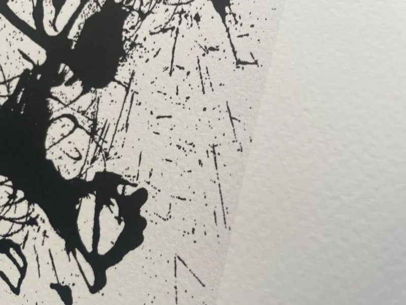 Best Pamono Jackson Pollock, Black and White Polyptych, Silk-Screen