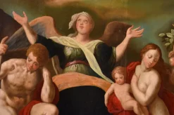 Pamono Jacob De Backer, Redemption of Adam & Eve, 1575, Oil Painting><noscript><img width=