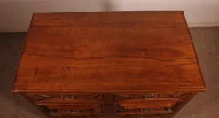 Pamono Jacobean Chest of Drawers in Oak and Walnut, 17th Century><noscript><img width=