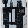 Pamono Jacques Soisson, The Sacred Guardians, Acrylic on Paper> Work On Paper