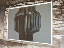 Pamono Jagoda Buić, Untitled, Felt Fibers on Cardboard, Framed, Set of 2><noscript><img width=