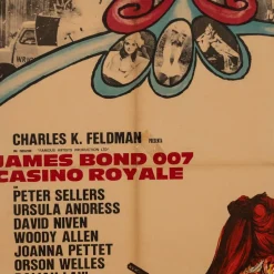 Pamono James Bond 007 Casino Royale Poster, 1967><noscript><img width=