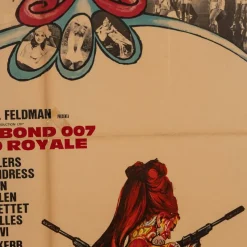 Pamono James Bond 007 Casino Royale Poster, 1967><noscript><img width=