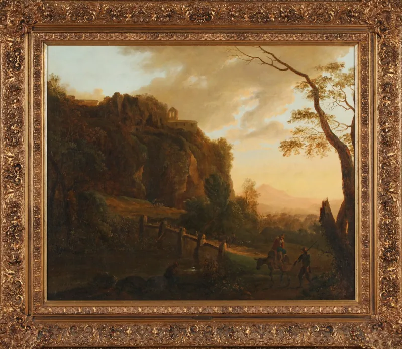 Pamono Jan Both, Southern Landscape, Old Master Painting> Old Masters