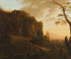 Pamono Jan Both, Southern Landscape, Old Master Painting> Old Masters