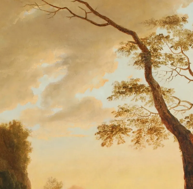 Pamono Jan Both, Southern Landscape, Old Master Painting> Old Masters